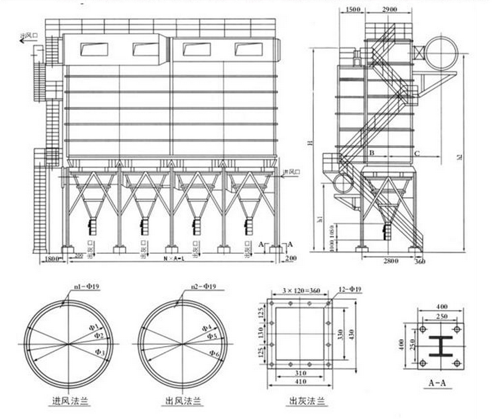 華康中天生產的長袋脈沖除塵器品質優(yōu)