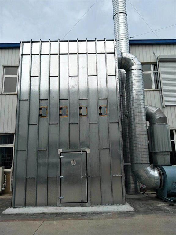 木工<strong>打磨車間除塵器</strong>生產流程圖